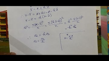 Properties of S.D.: Standard Deviation is Independent of the Change of Origin but Not of Scale.