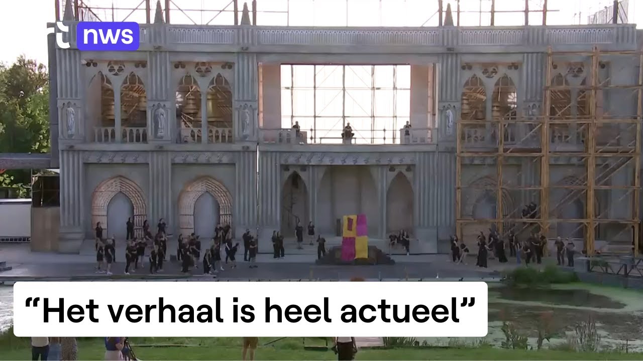 In Berlare wordt volop gerepeteerd voor de openluchtmusical 