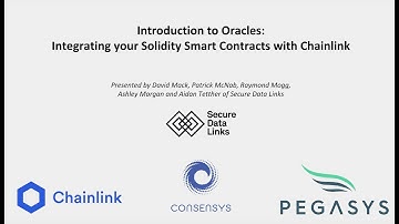 Chainlink: Oracles & integrating ChainLink into Solidity