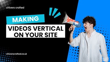 How to a video vertical on your Squarespace website