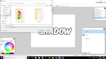 Creating a Shadow Text Using Paint.net