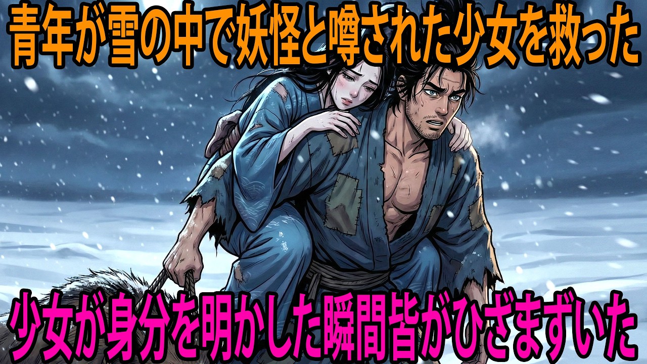 素朴な青年が、誰にも顧みられず雪の中に倒れていた少女を救った…彼女がその身分を明かした瞬間、青年の人生は完全に変わった｜民話｜野談｜時代劇｜昔話｜説話｜オーディオブック｜伝説