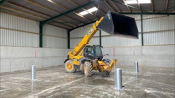 Build your own grain store/steel frame building (part 4) concrete floor and roller door