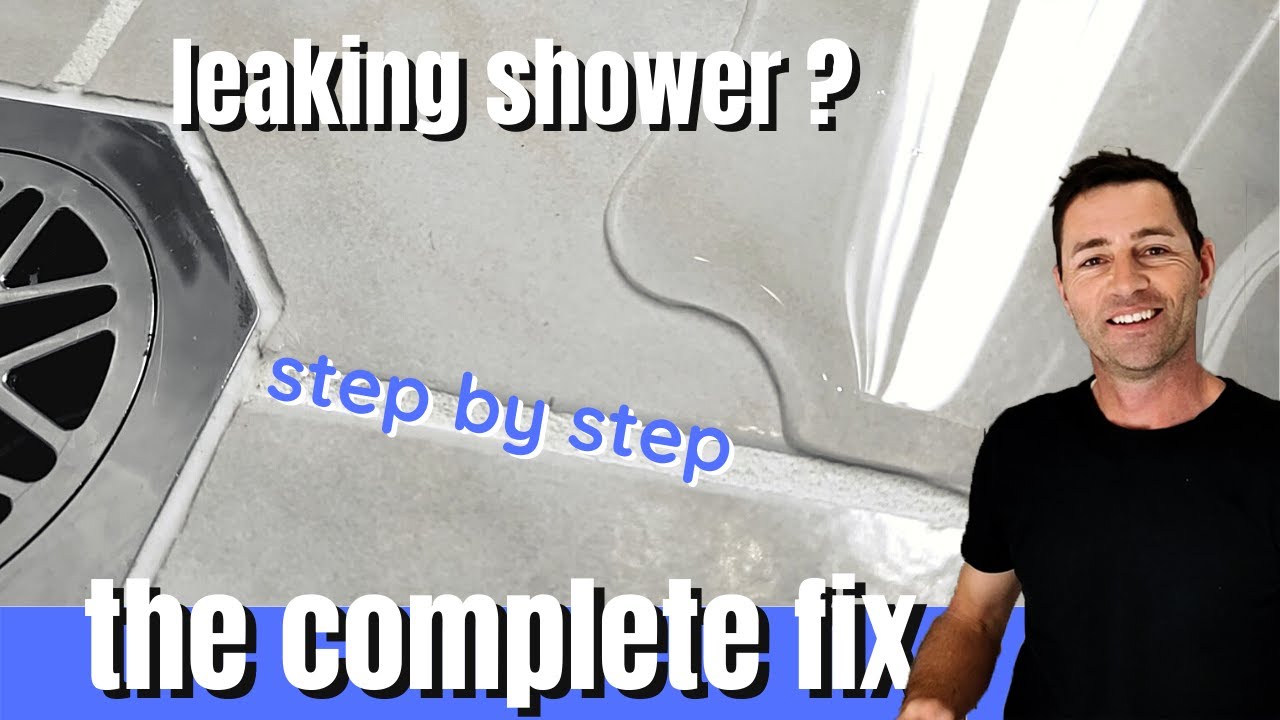 How To Fix A Tile Shower Leak Without Removing Tiles - Inspire Diy Kent Thomas