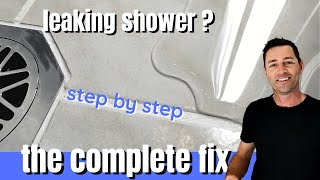 How to fix a tile shower leak without removing tiles  Inspire DIY Kent Thomas