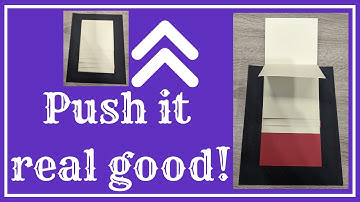 PUSH UP WATERFALL  |  NEW & UNIQUE must see tutorial - interactive element  |  SAVE FOR LATER