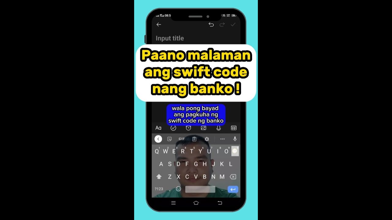Paano Malaman Ang Swift Code Ng Banko YouTube Paano Malaman Ang Swift Code Ng Banko YouTube