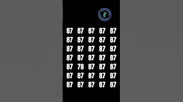 Find the Odd Number Out in 10 Seconds! ⏱️