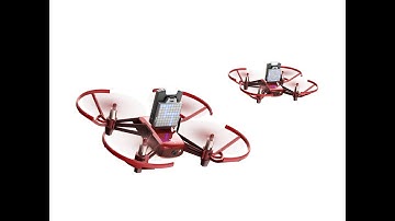 DJI Robomaster Talent Tello TT Drone fly in a swarm for teaching, competition, or performance.