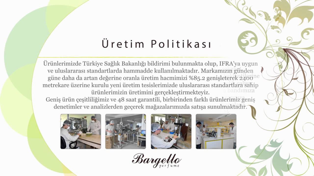 Bargello Perfume 61 Yıllık Tecrübe Youtube
