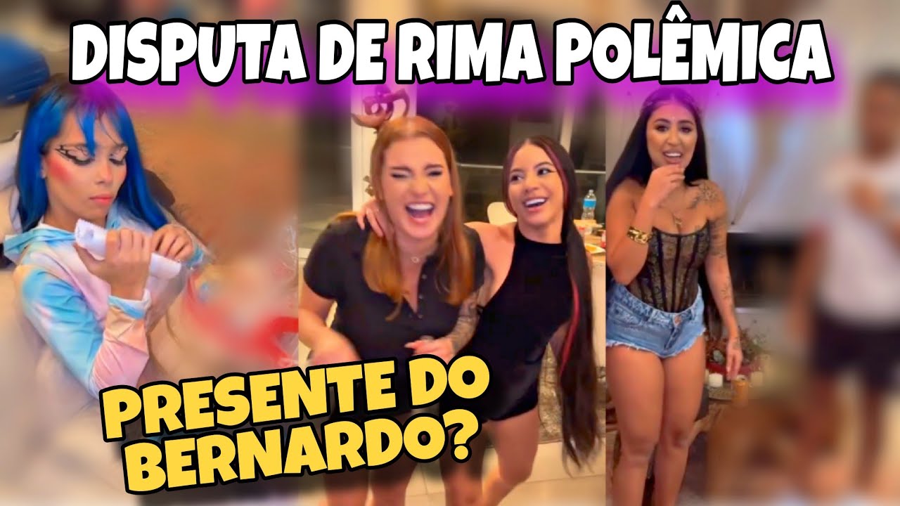 kamylinha recebeu presente para ela e Bernardo+ disputa de rima 🫢