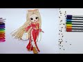 Самодельная кукла LOL OMG SWAG из бумаги. DIY doll LOL OMG SWAG.