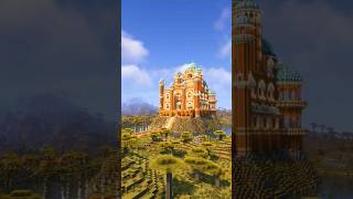 Minecraft Savanna Temple Build Timelapse 🤯