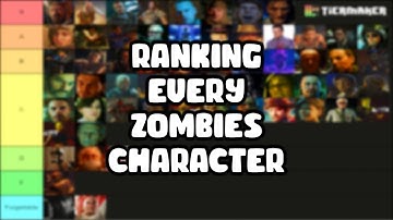 RANKING EVERY COD ZOMBIES CHARACTER!