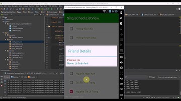 Android ListView with CheckBox - Single row selection