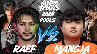 Tekken 8 Raef VS Mangja ComboBreaker 2026 Pools Road To EWC