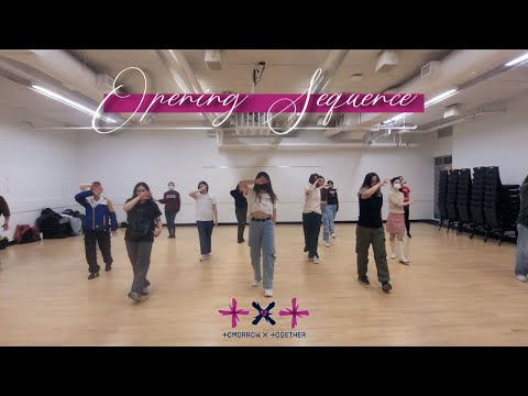 [KPOP DANCE CLASS] TXT (투모로우바이투게더) - Opening Sequence | UBC K-Wave Dance Team