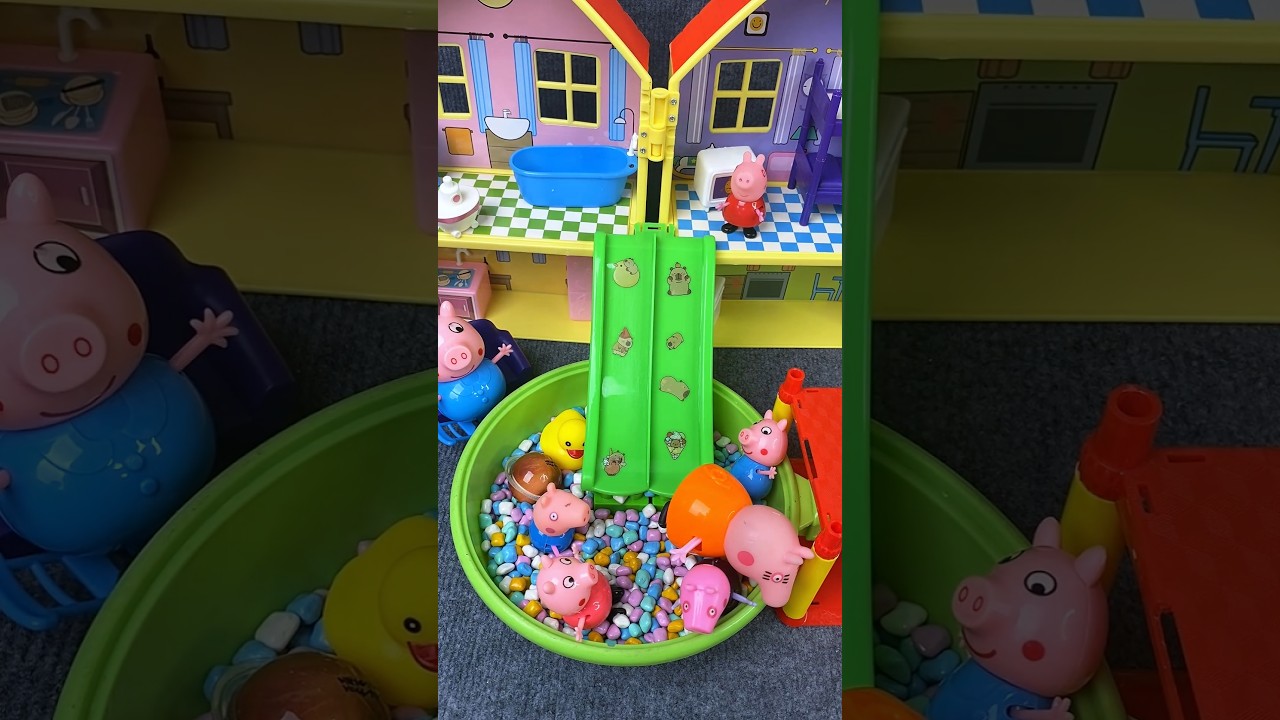 Satisfying with Unboxing & Review Peppa Pig Playset Toys ASMR 