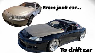 Building $350 SC300 into a drift car in 10 minutes
