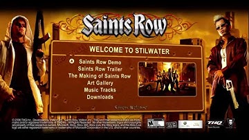 Exploring the Saints Row Demo