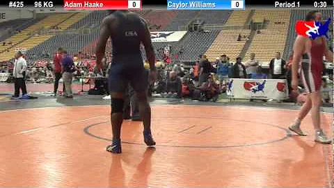 Last Chance Qual. 96 KG: Adam Haake (unattached) v...