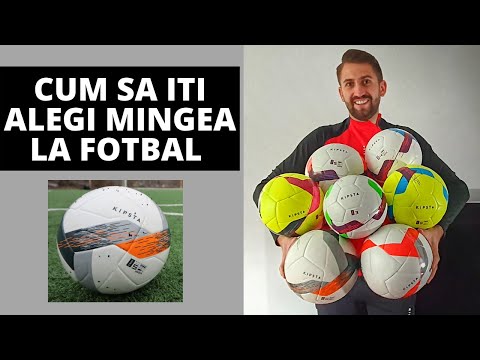 Video: Cum Să Alegi O Minge De Fotbal