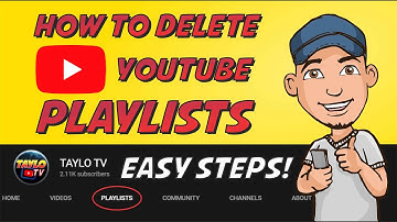 HOW TO DELETE YOUTUBE PLAYLIST / EASY STEPS TUTORIALS