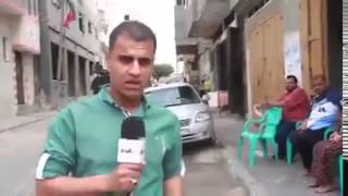 عجوز فلسيطينة تصدم مذيع على الهواء .. شوف وش قالت له !