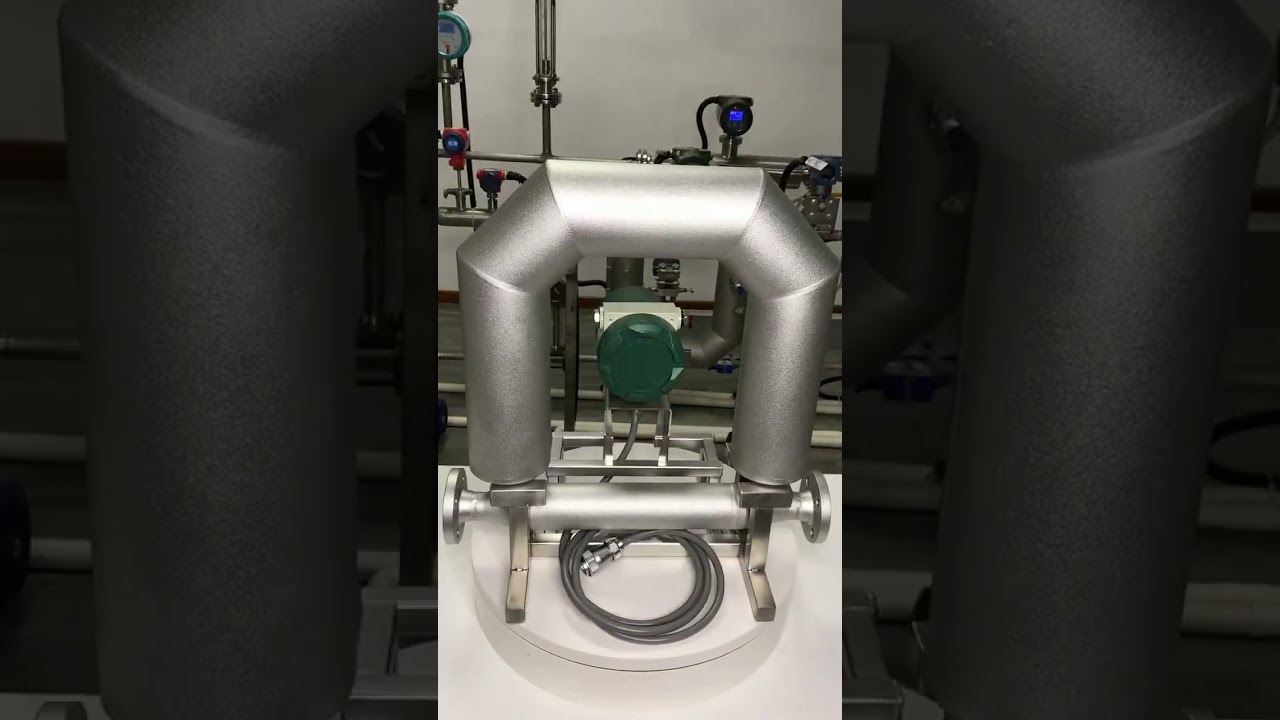 high performance u type coriolis gas flow meter mass flow rate sensor