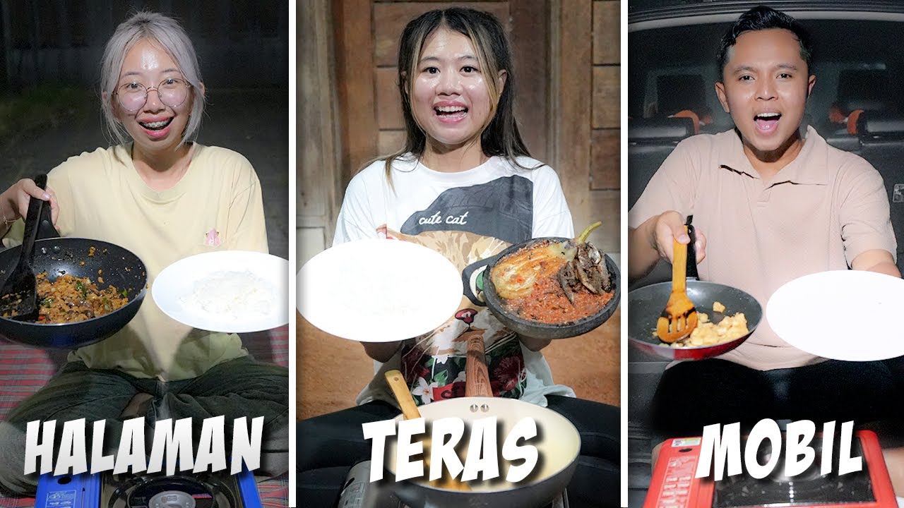 TANTANGAN SAHUR SECARA ACAK!! ADA DI TERAS, HALAMAN, BAGASI MOBIL DAN GUDANG!!