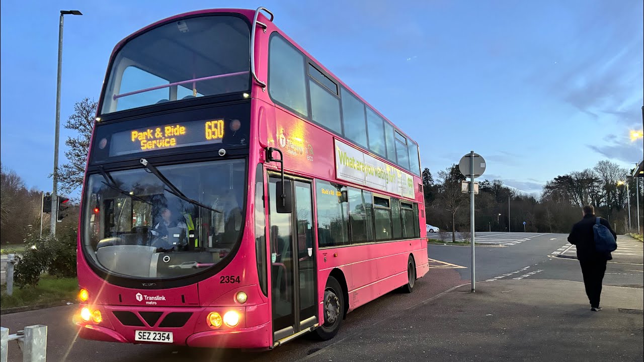 Translink Metro Volvo B9TL Gemini 1 (2354 - SEZ 2354) - Route: 650 to Blacks Road P&R