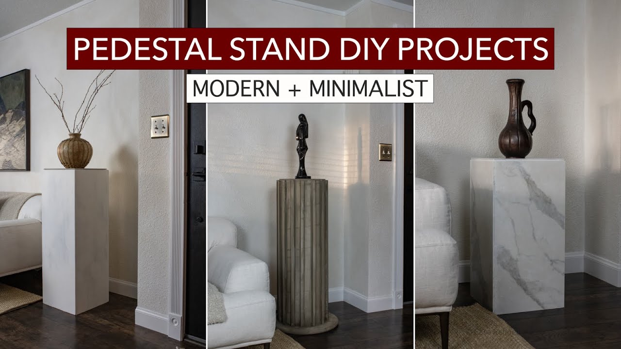 Making Pedestal Stands –  DIY Projects On Budget (columns, plinths, display pedestals)