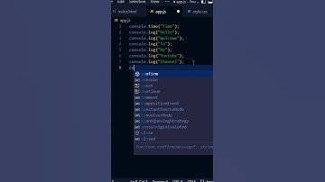 amazing javascript console method to calculate time of code #short #shots #coding
