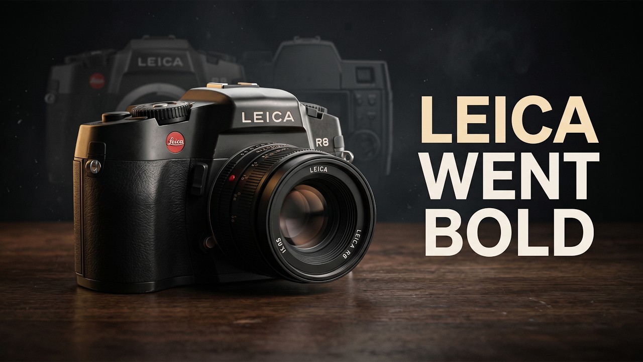 Leica R8 — The Bold 90s Leica SLR! - YouTube