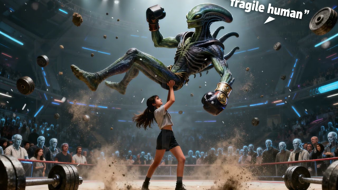 The Human Girl Was Called Fragile and Then She Lifted Their Academy Champion  HFY Sci Fi Story