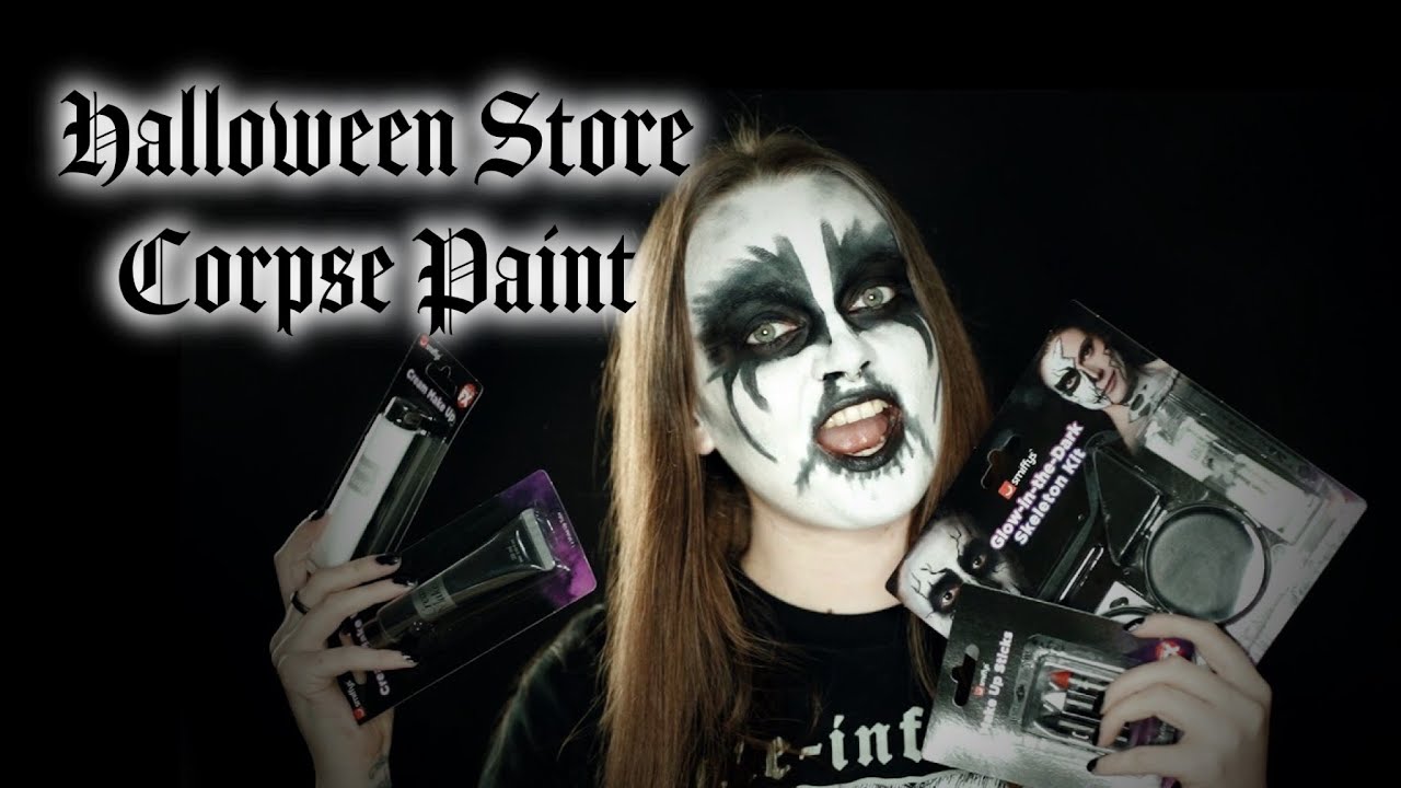 Looking for advice for Halloween: Black Metal Corpse Paint : r