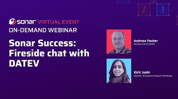Sonar Success: Fireside chat with DATEV