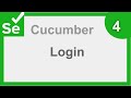 Selenium cucumber java bdd framework 4  sample login test