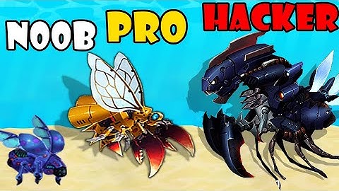 NOOB vs PRO vs HACKER - Insect Evolution Part 847 | Gameplay Satisfying Games (Android,iOS)