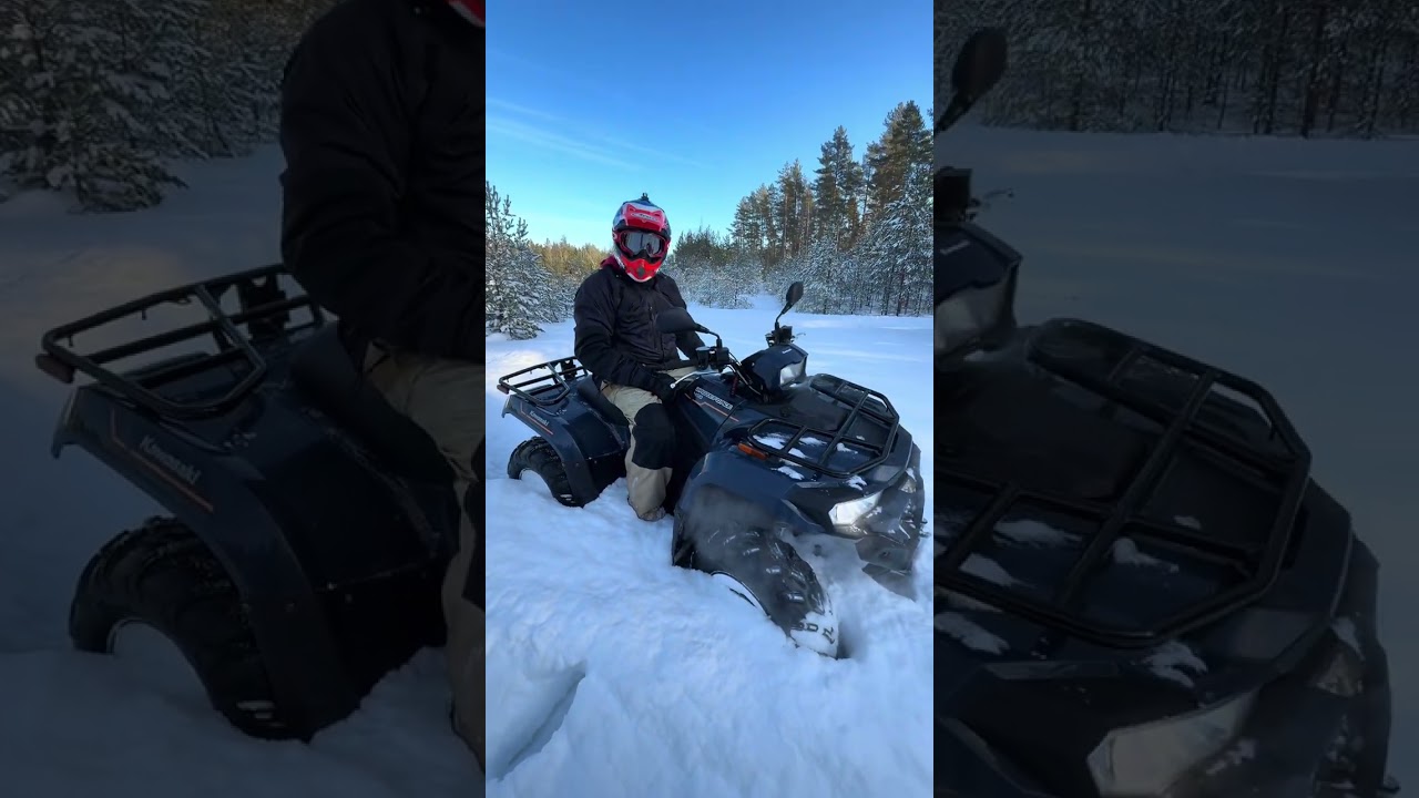 Kawasaki Brute Force 450 maistelussa!