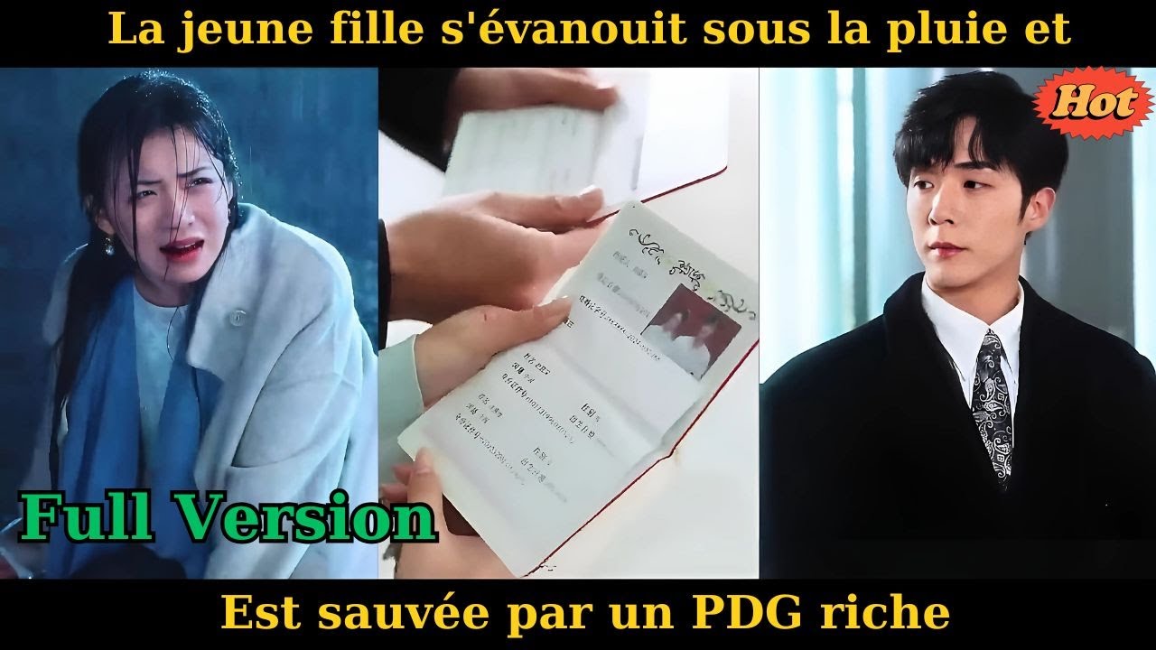 La jeune fille s'évanouit sous la pluie et est sauvée par un PDG riche #drama