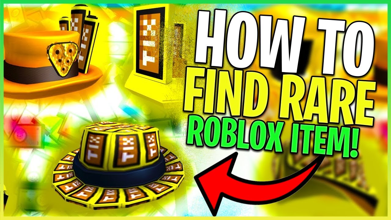 How To Get This Rare Thing On Roblox - YouTube