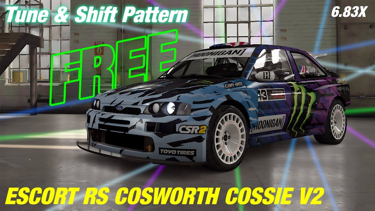 コニー 4K] CSR2 | Ford Escort RS Cosworth COSSIE V2 | Tune & Shift