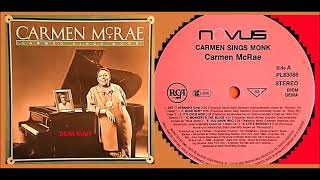 Carmen McRae - Dear Ruby