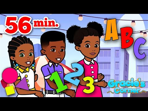 Phonics, Counting, Colors + More Kids Learning Songs & Nursery Rhymes | Gracie’s Corner Compilation