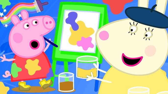 Peppa Pig - Peppa e o Policial Panda trabalham #peppa #peppapig #kids