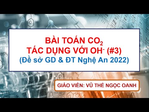 Video Hấp thụ hết a mol khí CO2 vào dung dịch NaOH 1,5M và... - youtube