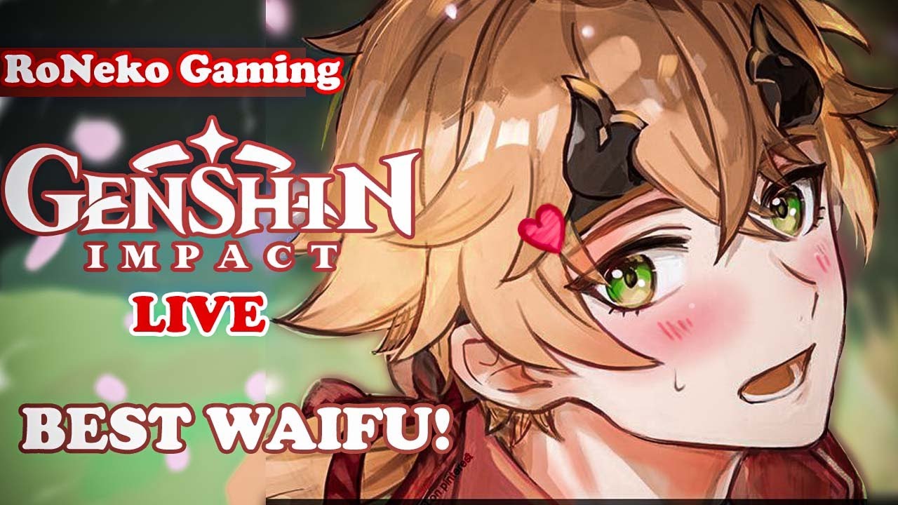 Daily genshin stuff  .. valorant later?  | Genshin impact India |  - VTuber | RoNeko