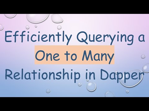 Efficiently Querying a