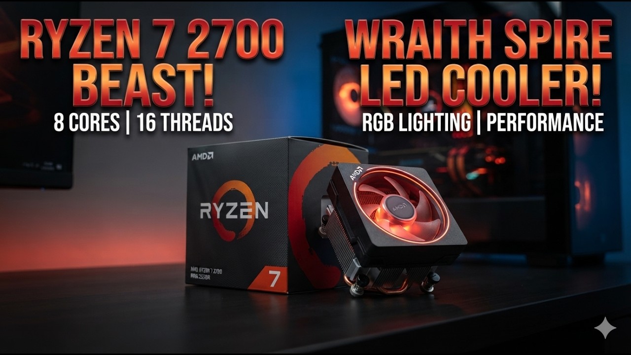 Ryzen 7 2700 8-Core CPU Review – Still Worth It? - YouTube